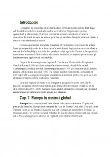 Securitatea alimentară în Europa - Pagina 3