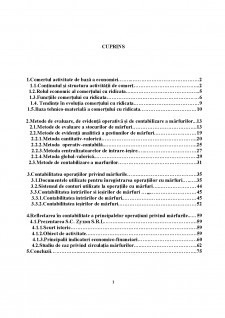 Organizarea evidenței operative și contabilitatea mărfurilor în comerțul en-gros - Pagina 2