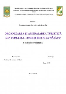 Organizarea și amenajarea turistică din județele Timiș și - Pagina 1