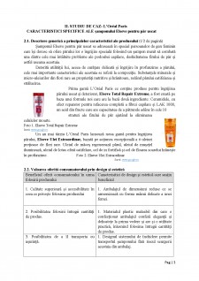 Contribuția designului și esteticii în dezvoltarea pieței șamponului Elseve pentru păr uscat - Pagina 4