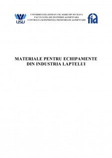 Materiale și echipamente în industria alimentară - Pagina 1