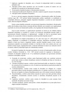 Răspunderea disciplinară a funcționarilor publici Europeni - Comparație cu răspunderea disciplinară a funcționarilor din România - Pagina 3