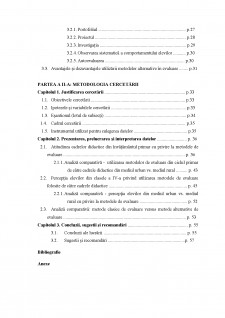 Studiu comparativ - Metode de evaluare clasice versus metode de evaluare alternative - Pagina 4