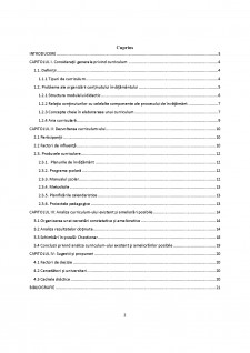 Aspecte generale ale optimizării curriculum-ului - Pagina 2