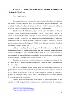 Fundamentarea și finanțarea cheltuielilor la instituțiile publice - Liceul de Informatică Grigore C Moisil, Iași - Pagina 3