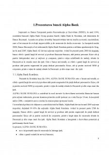Proiect practică de specialitate Alpha Bank - Pagina 3