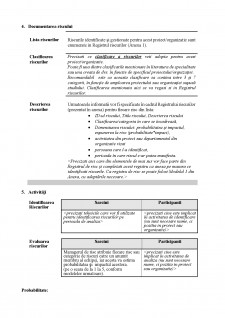 Model - Plan de managementul riscului - Pagina 5