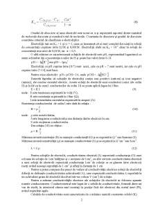 Determinarea conductivității soluțiilor de electroliți - Pagina 2