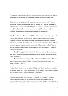 Gestiunea financiară a firmei Interamerican România Insurance Company SA - Pagina 4