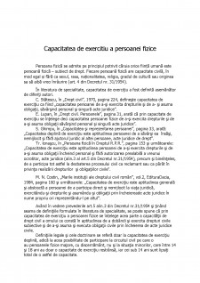 Capacitatea de exercițiu a persoanei fizice - Pagina 1