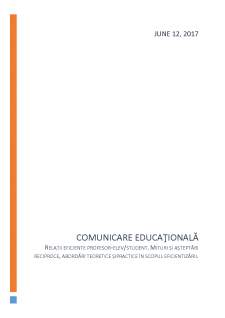 Comunicare educațională - Pagina 1