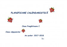 Planificare calendaristică 2017-2018 - Pagina 1