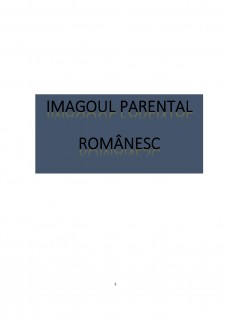 Imagoul parental românesc - Pagina 2