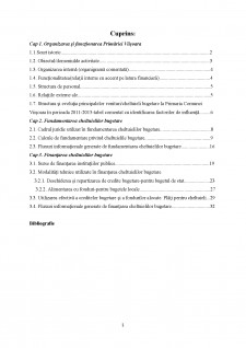 Fundamentarea și finanțarea cheltuielilor la Primăria Comunei Viișoara - Pagina 2