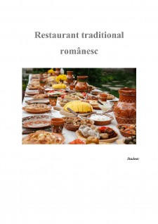 Plan de marketing - restaurant tradițional românesc - Pagina 1