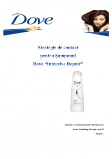Strategie de contact Dove - Pagina 1