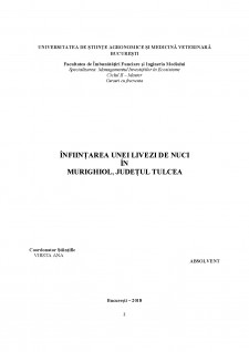 Înființarea unei livezi de nuci în Murighiol Județul Tulcea - Pagina 2