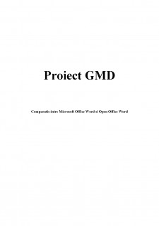 Proiect GMD. - Pagina 1