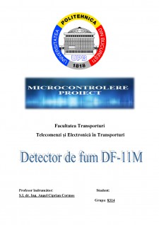 Detector de fum DF-11M - Pagina 1
