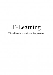 E-Learning - Pagina 1