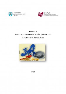 Criza datoriei publice în țările Uniunii Europene - evoluții și implicații - Pagina 1