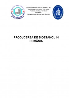 Producerea bioetanolului în România - Pagina 1
