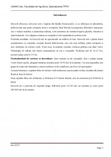 Standarde de calitate și caracterizarea economică și nutritivă la broccoli - Pagina 3