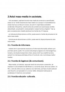 Rolul politic al Mass-Media - Pagina 4
