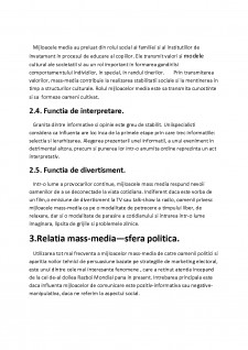Rolul politic al Mass-Media - Pagina 5