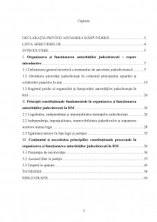 Analiza principiilor constituționale privind organizarea și funcționarea autorităților judecătorești în Republica Moldova - Pagina 2