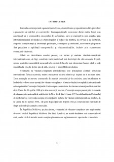 Noțiunea, caracteristica generală și importanța contractului de vânzare - cumpărare internațională - Pagina 3