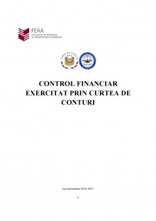 Controlul financiar exercitat de Curtea de Conturi - Pagina 1