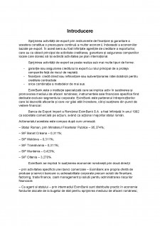 Acordarea și garantarea creditelor pentru exporturi și importuri de către EximBank România - Pagina 3