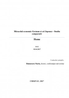 Miracolul economic German și cel Japonez - Studiu comparativ - Pagina 1
