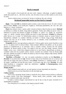 Dacii și Romanii - Proiect didactic - Pagina 4