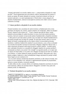 Dreptul fundamental la un mediu sănătos - Recunoașterea dreptului la un mediu sănătos în jurisdicțiile europene - Pagina 4