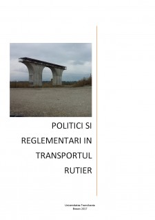 Politici și reglementări în transportul rutier - Pagina 1