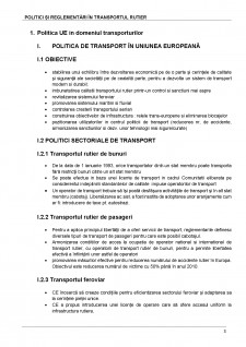 Politici și reglementări în transportul rutier - Pagina 3