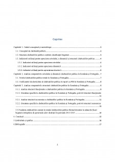 Studiu de caz comparativ privind nivelul, structura și dinamica cheltuielilor publice în România și Portugalia - Pagina 2