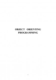 Object orienting programming - Pagina 1