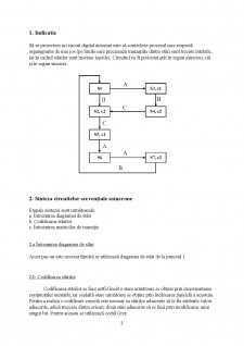 Proiectarea unui circuit digital automat în regim sincron și asincron - Pagina 2