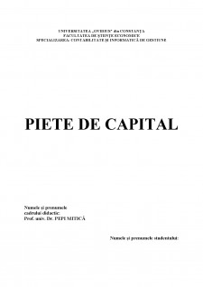 Piețe de capital SIF Banat-Crișana SA - Pagina 1