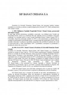 Piețe de capital SIF Banat-Crișana SA - Pagina 2