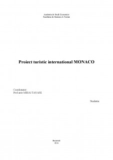 Program turistic internațional în Monaco - Pagina 1