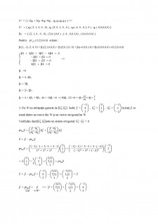 Subspațiul ortogonal - Proiecția ortogonală pe un subspațiu - Exemple și exerciții - Pagina 5