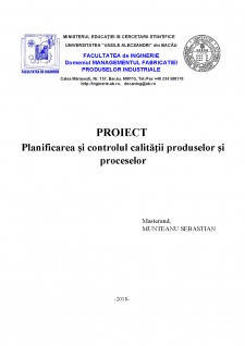 Îmbunătățirea calității procesului de planificare a producției în cadrul firmei SC Floboglobal SRL - Pagina 1
