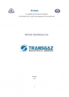 SNTGN Transgaz SA - Pagina 1