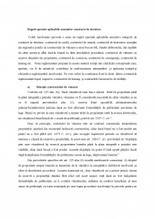 Reguli speciale aplicabile anumitor contracte în derulare - Pagina 1