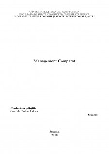 Management comparat - Pagina 1