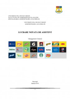 Management general Compania PepsiCo - Pagina 1